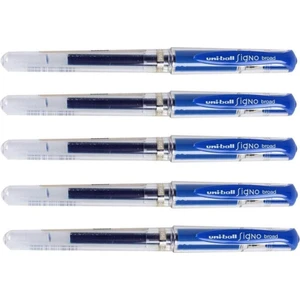 UM-153 Signo Broad İmza Kalemi 1.0 mm Mavi 5'li