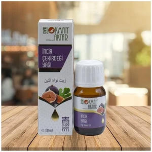 Lokman Aktar Saf Incir Çekirdeği Yağı (Soğuk Pres) 20 ml