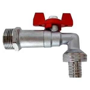 Pirinç Kelebek Bahçe Musluğu 1/2