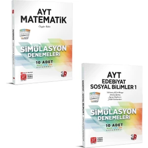 3D Ayt Matematik Edebiyat Sosyal 1 Deneme Seti Yeni 2021