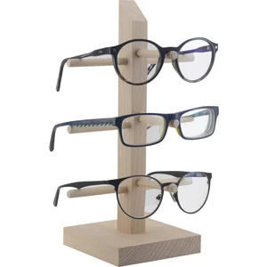 Nyn Ahşap 3'lü Gözlük Standı - Gözlük Tutacağı