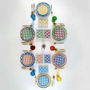 Ethnical 18 Parça Servis Takımı