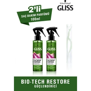 Schwarzkopf Glıss Bıo-Tech Saç Bakım Parfümü 100 ml x 2