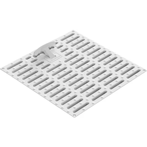 40X40 Izgaralı  Plastik Rögar Menhol Kapak Çerçevesiz