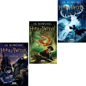 Harry Potter ve Felsefe Taşı - Sırlar Odası - Azkaban Tutsağı - 3 Kitap