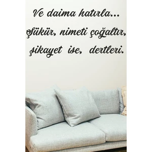 Nt Handmade ve Daima Hatırla Ahşap Duvar Yazısı