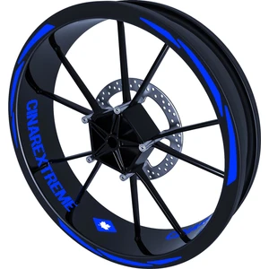 Çınar Extreme 3 Parça Tasarımlı Jant Şeridi Sticker Reflektif & Floresan Renkler Çınar Extreme