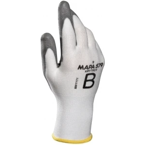 Krytech 579 Iş Eldiveni Pu Kaplama Beyaz