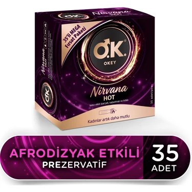 Okey Nirvana 35'li Prezervatif Avantaj