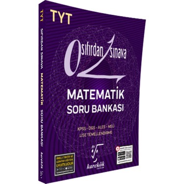 Karekok Tyt Sifirdan Sinava Matematik Soru Bankasi Kitabi