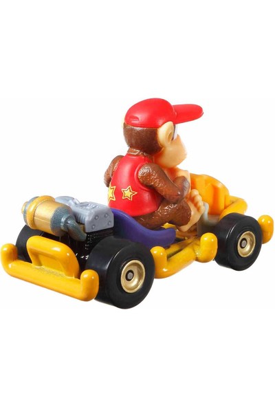 Hotwheels Hot Wheels Mario Kart Karakter Araçlar GBG25 - Diddy Kong - Pipe Frame