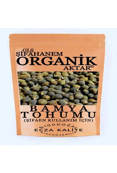GLŞ Şifahanem Organik Aktar Bamya Tohumu 1 kg