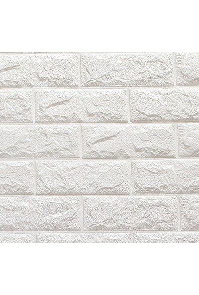 Bellagente Kendinden Yapışkanlı Duvar Paneli Freewall Frw-01 Beyaz 70X77X0,65CM