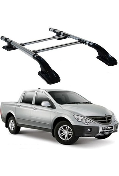 Ssangyong Actyon Sports Pick-Up Ara Atkılı Portbagaj - Silver