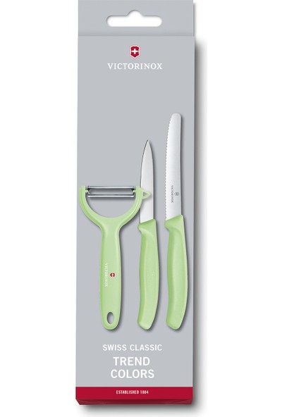 ​​​​victorinox 6.7116.33L42 Swiss Classic Trend Colors Soyacak ve Soyma Bıçak Seti