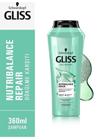 Gliss Nutribalance Repair Şampuan 360 ml