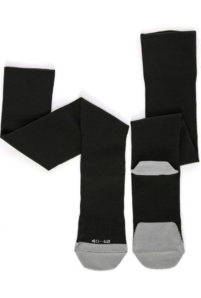 Brogetti Futbol Çorabı Tozluk Siyah Renk Brogetti