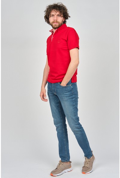 Neyir Erkek Polo Yaka T-Shirt 1340106 Kırmızı
