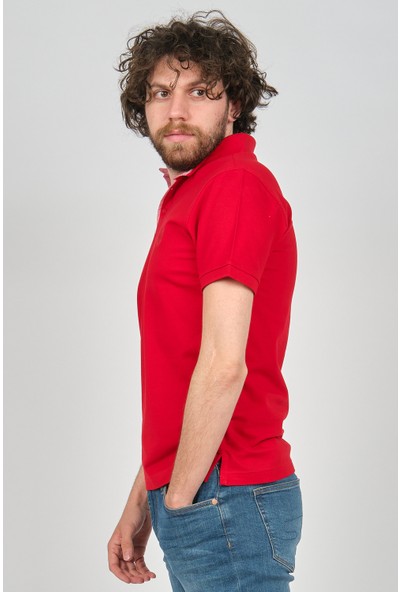 Neyir Erkek Polo Yaka T-Shirt 1340106 Kırmızı