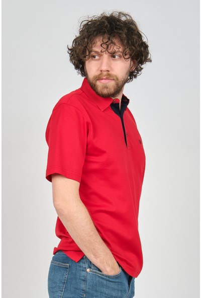 Neyir Erkek Polo Yaka T-Shirt 1340206 Kırmızı