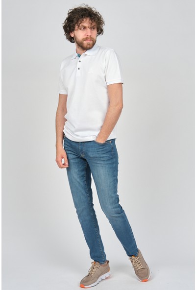Neyir Erkek Polo Yaka T-Shirt 1340506 Beyaz