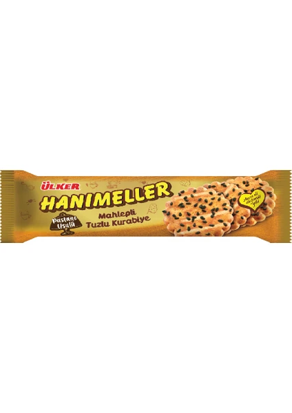 Hanımeller Mahlepli Tuzlu Kurabiye 81 Gram x 18'li