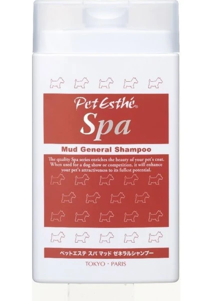 Pet Esthe Mud Spa Doğal Çamurlu Genel Köpek Şampuanı 350 ml