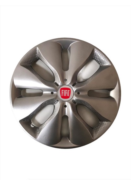 Fiat Mirafiori 14'' Inç Gri Kapağı 4'lü Çelik Jant Görünümlü