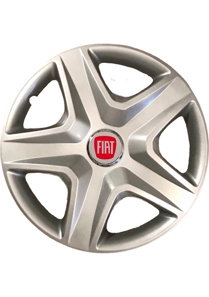 Fiat Fiorino 15'' Inç Gri Kapağı 4'lü Çelik Jant Görünümlü