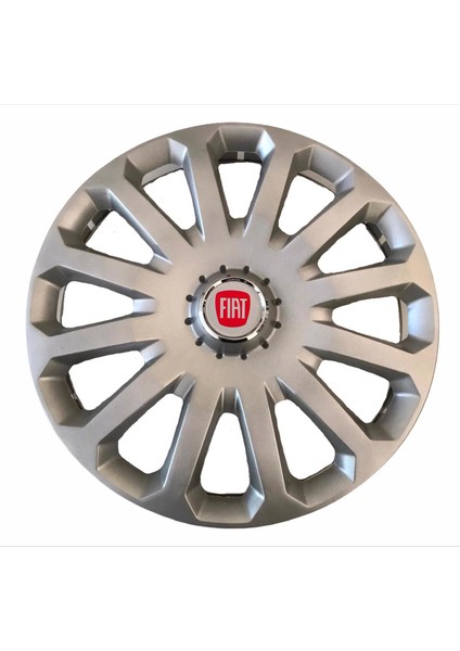 Fiat 15'' Inç Gri Kapağı 4'lü Çelik Jant Görünümlü