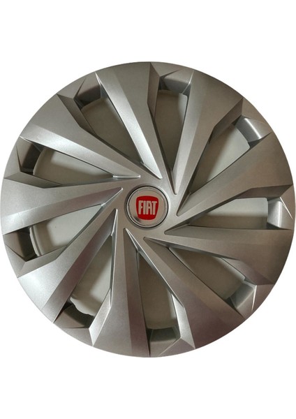 Fiat Mirafiori 14'' Inç Gri Kapağı 4'lü Çelik Jant Görünümlü