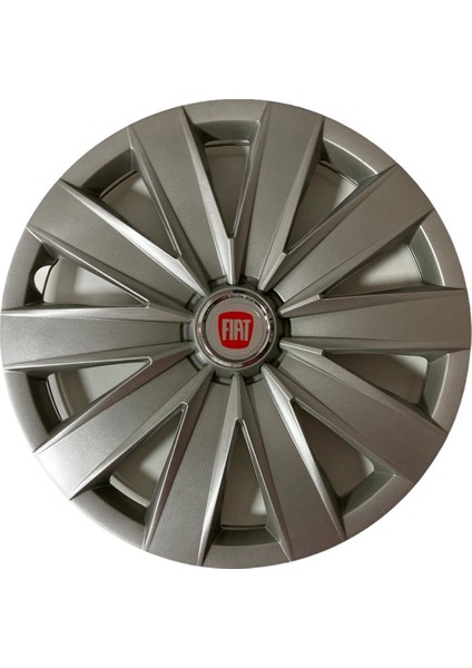 Fiat Doblo 15'' Inç Gri Kapağı 4'lü Çelik Jant Görünümlü