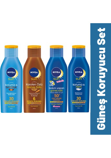 Güneş Kremi Set