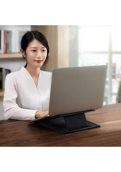 Ultra Ince Katlanabilir Dizüstü Bilgisayar Standı Portatif Laptop Standı Suzb-0g