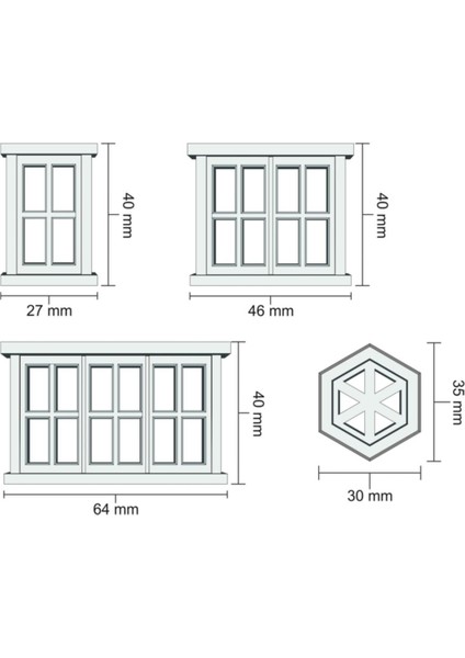 A Pencere Seti 6'lı fiyatları