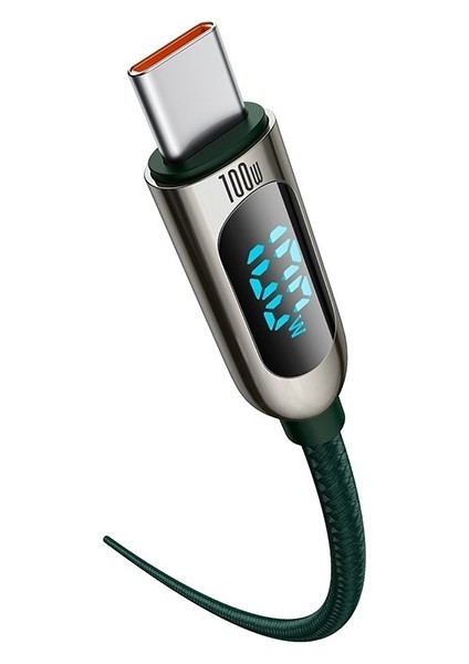 Display Type-C To Type-C 100W Hızlı Şarj Veri Kablosu 1m CATSK-B06