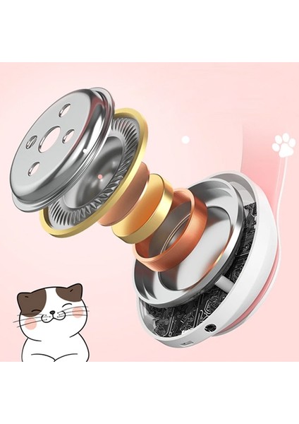 23M Kedi Kulak Kulaküstü Bluetooth 5.0 Kablosuz Kulaklık LED Işıklı