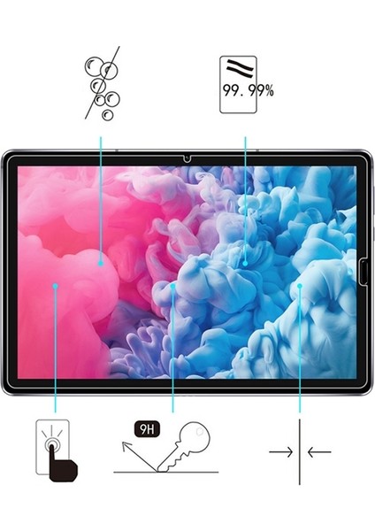 Huawei Mate Pad T10S 10.1 Tempered Cam Ekran Koruyucu AL-33818