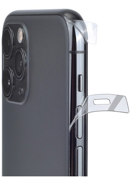 Apple iPhone 11 Pro 5.8 Hidrojel Hayalet Yan Alt Üst Kamera Kaplama Film