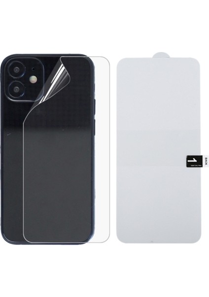 Apple iPhone 12 6.1 Membran Nano Hidrojel Film Arka Koruyucu Hayalet Arka Koruyucu fiyatları