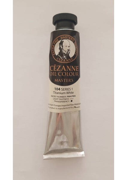 Cezanne Extra Fine Yağlı Boya 45 ml Titanium White 104