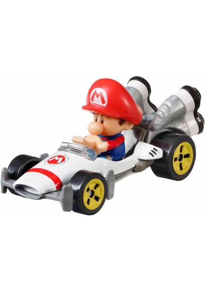 Hot Wheels Mario Kart Karakter Araçlar GBG25 - Baby Mario - B-Dasher fiyatları