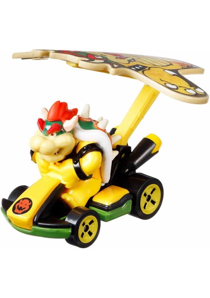 Hot Wheels Mario Kart Planörlü Araçlar GVD30 - Bowser