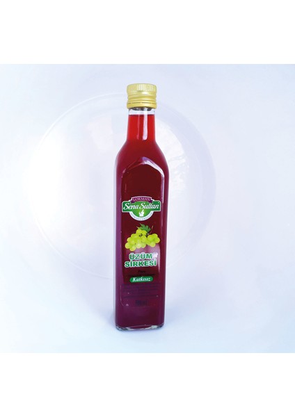 Katkısız Üzüm Sirkesi 500 ml