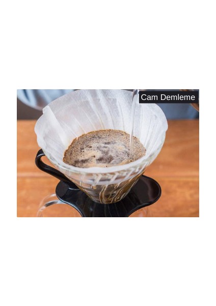 Cam V60 Kahve Demleme Ekipmanı