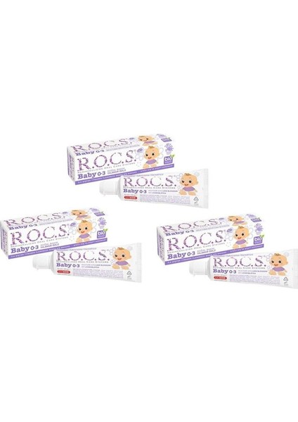 Baby 0-3 Yaş Ihlamur Özlü Diş Macunu 35 ml x 3 Adet