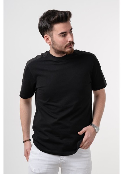Sıfır Yaka Oversize Erkek T-Shirt fiyatları