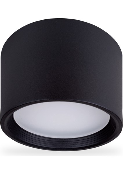 18W 6500K 1620LM Sıva Üstü LED Armatür(Siyah)-Beyaz Işık