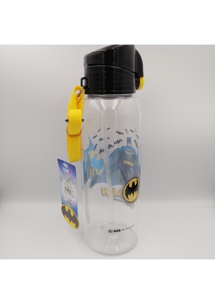 Tuffex Batman Pipetli Kilitli Matara Lisanslı Ürün 650 ml