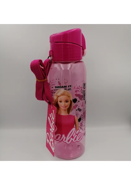 Tuffex Barbie Pipetli Kilitli Matara Lisanslı Ürün 650 ml